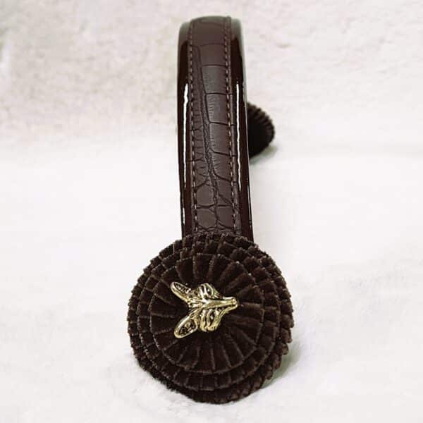 13 inch hunter brown browband